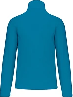 Kariban K 912 Mikina z mikrofleecu so zipsom na 1/4 dĺžky „Enzo“ 20.K912 tropical blue