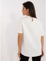 Blúzka LK BZ 509686.92 bielo-ružová