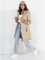 Dámska prechodná bunda parka béžová TILSON FashionStreet TY4192