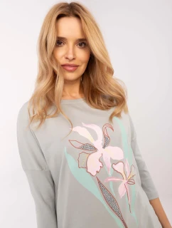 Blúzka CLM BZ 0035.93 sivá