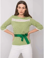 Blúzka LK BZ 506156.89P svetlo zelená