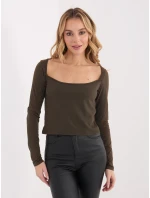 Blúzka WT BZ A1159.93 tmavohnedá