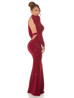 Sexy Red-Carpet KouCla Neck Evening Gown WOW!