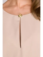 Dámske šaty S394 Beige - Stylove