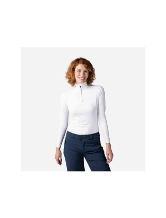 Rossignol Mikina W Classique 1/2 Zip White