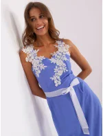 LK SK 506640 šaty.05P tmavo modrá