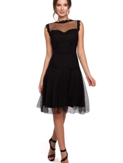 Dámske šaty K030 Black - Makover
