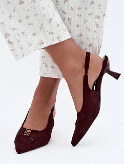 Lodičky na podpätku, model 230721 Step in style