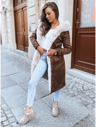 Dámska zimná bunda HARPERSOFT hnedá FashionStreet TY3686