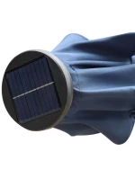 ZÁHRADNÝ SLNEČNÍK S LED OSVETLENÍM 300CM NÁMORNÍCKA MODRÁ