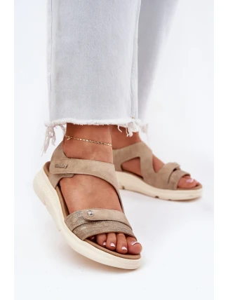 Dámske sandále na klinoch Beige Maroriella Dámske sandále na klinoch Beige Maroriella