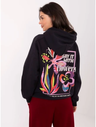 Mikina D10600BK02784A graphite Mikina D10600BK02784A graphite