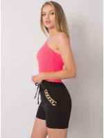 Šortky DHJ SN 13260.38P čierna