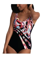 Jednodielne plavky 7347 M2 čierno-červené -Anita Jednodielne plavky 7347 M2 čierno-červené -Anita