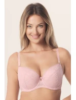 Petra Vystužená podprsenka ružová
