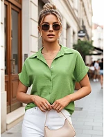Dámske tričko VIOLETTA green FashionStreet DY0290 Dámske tričko VIOLETTA green FashionStreet DY0290
