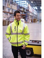 Yoko HVK 09 Hi-Vis softshellová bunda 79.VK09 čierna Yoko HVK 09 Hi-Vis softshellová bunda 79.VK09 čierna