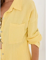 MI košeľa KS 2337.18 svetložltá