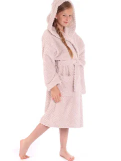 Detský župan Athena s kapucňou 9116 orech - Vestis