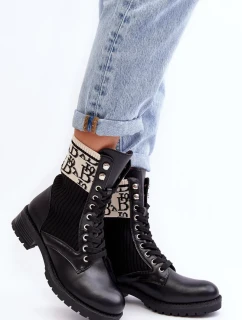 Dámské Pracovní Boty S Ponožkou Černá Hakina