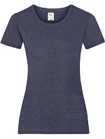 Fruit of the Loom Lady-Fit Valueweight T Dámske tričko 16.1372 vintage heather navy Fruit of the Loom Lady-Fit Valueweight T Dámske tričko 16.1372 vintage heather navy