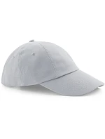 Beechfield B 58 6-panelová nízkoprofilová čiapka 53.0058 svetlošedá