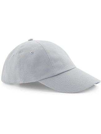 Beechfield B 58 6-panelová nízkoprofilová čiapka 53.0058 svetlošedá
