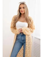 Dlhý sveter Super KID Mohér broskyňový