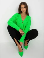 Dámsky sveter LC SW 8035 fluo zelená