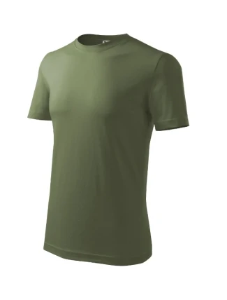 Klasické nové tričko pánske khaki