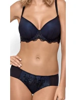 Tmavomodré dámske nohavičky - šortky RAMONA