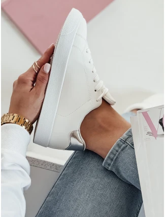 Dámske strieborné tenisky SHINMOVE FashionStreet ZY0527 Dámske strieborné tenisky SHINMOVE FashionStreet ZY0527