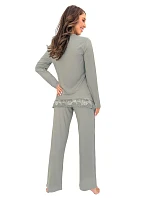 Pyžamo Donna Ramona Long, s dlhými rukávmi, veľkosti S–2XL Pyžamo Donna Ramona Long, s dlhými rukávmi, veľkosti S–2XL
