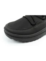 Easy Way zimné topánky snehové topánky dámske zateplené módne čierne dámske