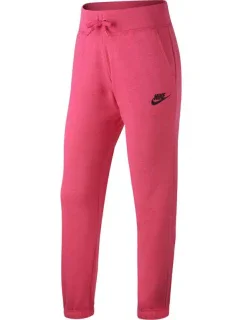 Dievčenské nohavice G NSW FLC REG Jr 806326 615 - Nike