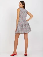 Šaty LK SK 506962.35P biela a čierna