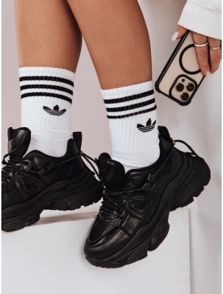 Dámske tenisky na hrubšej podrážke NEWMOVE black FashionStreet ZY0622 Dámske tenisky na hrubšej podrážke NEWMOVE black FashionStreet ZY0622