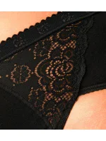 Dámske nohavičky Chic Midi - BLACK - čierne 0004 - SLOGGI Dámske nohavičky Chic Midi - BLACK - čierne 0004 - SLOGGI