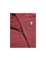 Pánska mikina PEAK PERFORMANCE M Rider Essentials Midlayer Zip Hood, červená Pánska mikina PEAK PERFORMANCE M Rider Essentials Midlayer Zip Hood, červená