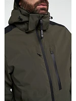 Tenson Core Ski Jacket Men Pánska lyžiarska bunda s kapucňou 84.7086 čierna Tenson Core Ski Jacket Men Pánska lyžiarska bunda s kapucňou 84.7086 čierna