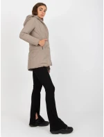 Dámska bunda NM KR P22 6206 62.70P tmavo lila