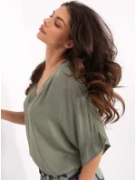 Blúzka TW BZ BI 3228.75 khaki