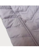Dámska prešívaná bunda s kapucňou J Style light heather (16M9238-35) Dámska prešívaná bunda s kapucňou J Style light heather (16M9238-35)