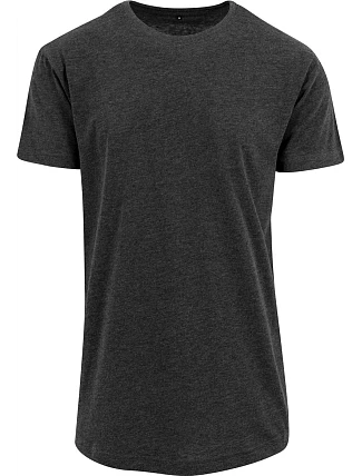Build your Brand BY 028 Pánske tričko „Shaped Long“ 56.0028 charcoal Build your Brand BY 028 Pánske tričko „Shaped Long“ 56.0028 charcoal