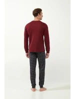 Vamp - Klasické pánske pyžamo 21660 - Vamp