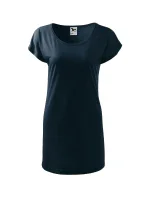 Love tričko/šaty dámske tmavomodré