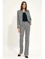 Dámska bunda Z47R 169899 pepito - čiernobiela - Nife Dámska bunda Z47R 169899 pepito - čiernobiela - Nife