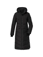 Dámsky jesenný kabát Killtec KOW 62 Black Vetruodolný a priedušný Black (38642/200)