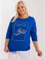 Blúzka RV BZ 8984.31 kobaltovo modrá