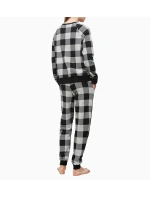 Dámska mikina QS6301E-2ZJ sivočierna - Calvin Klein